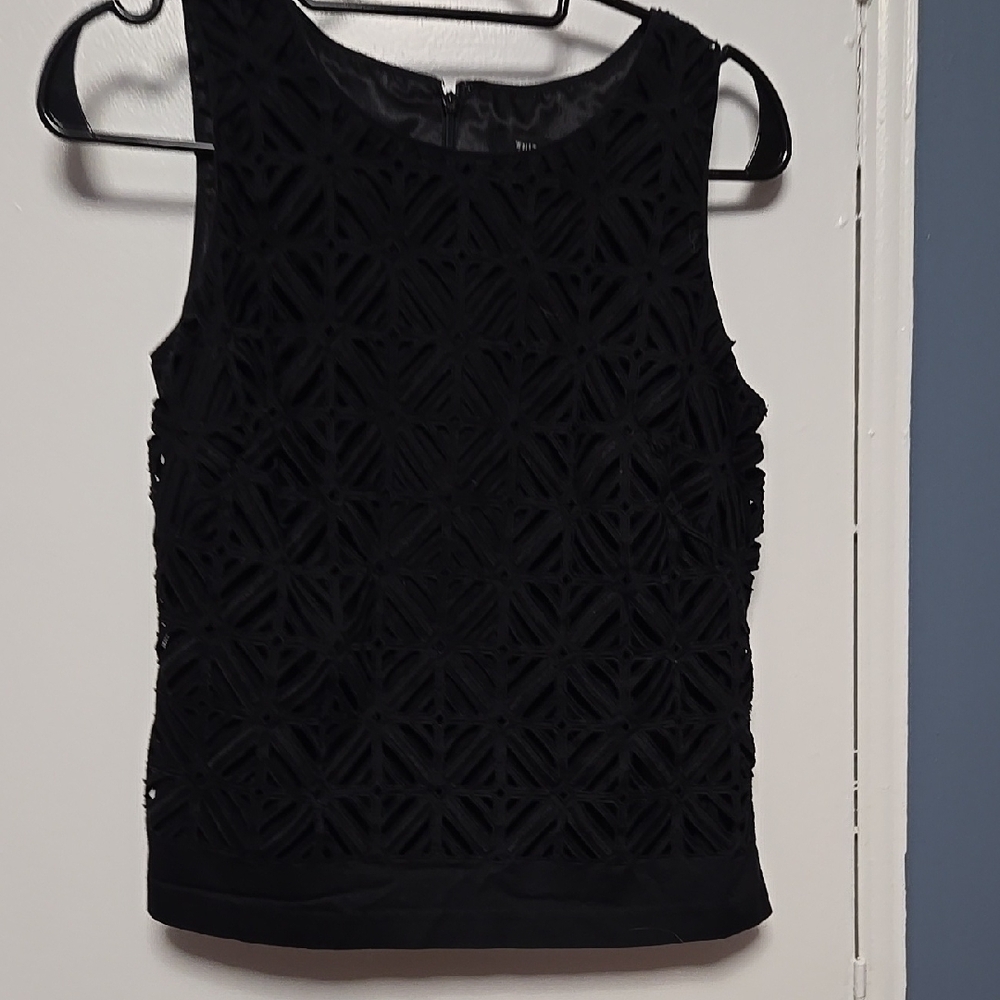 Elegant Black Sleeveless Top